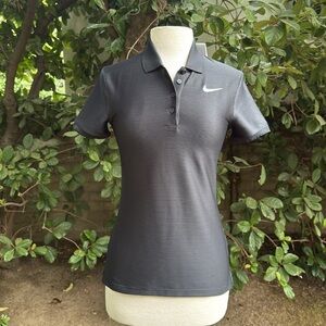 NWT Nike "Victory" Dry-Fit ribbed polo/golf top - size XS